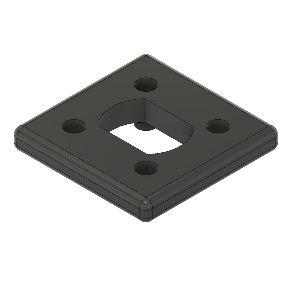 64-013-0 MODULAR SOLUTIONS PANEL CLAMP<br>3MM SPACER FOR 64-010-0